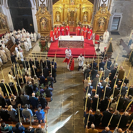 “Y Jesús inauguró su pasión con una luz profética”