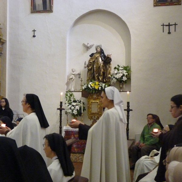 Apertura del Año Teresiano en el Carmelo de Toro