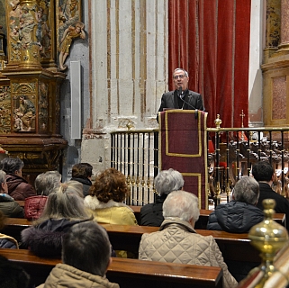 El obispo centra su primera meditación cuaresmal en la espiritualidad de la Pasión