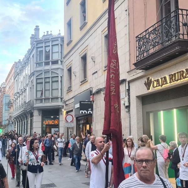 Procesión virgen de la Concha