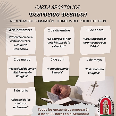 Carta Apostólica. Desiderio Desiravi