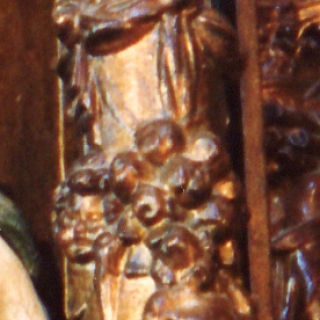 Columnas de madera de Almeida de Sayago