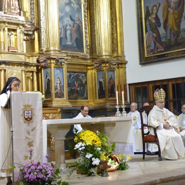 Apertura del Año Teresiano en el Carmelo de Toro