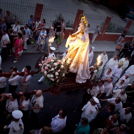 Fiesta de la Virgen del Carmen en Benavente