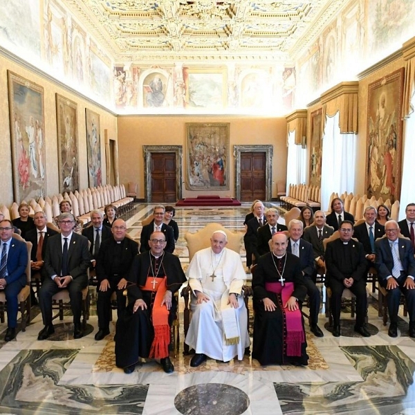 El Papa felicita a Cáritas Española por su LXXV aniversario