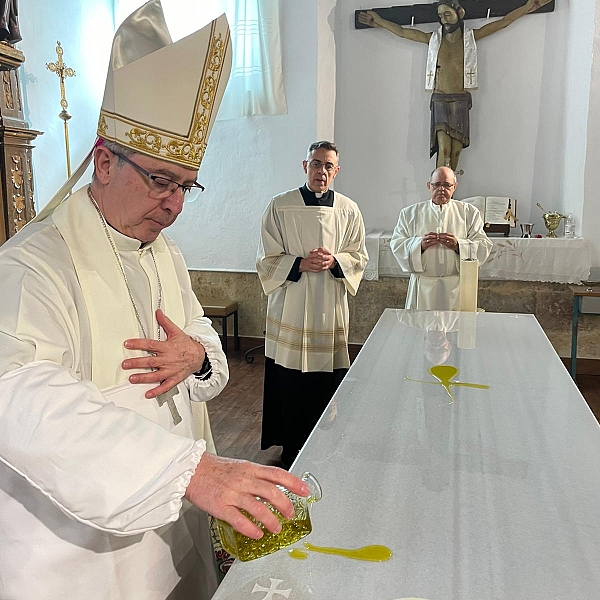 La iglesia de El Cubo reabre sus puertas