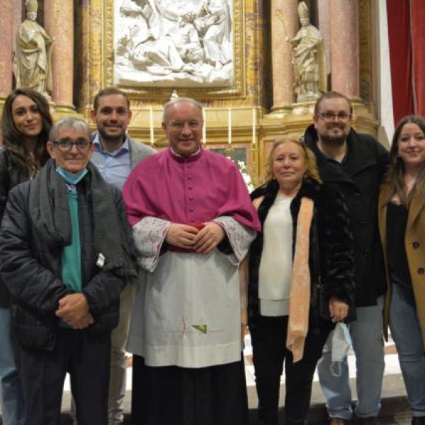 Toma de posesión del nuevo deán y los canónigos