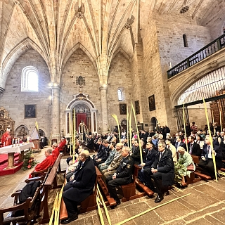 El obispo, Fernando Valera llama a Zamora a entrar en la Semana Santa con esperanza y caridad