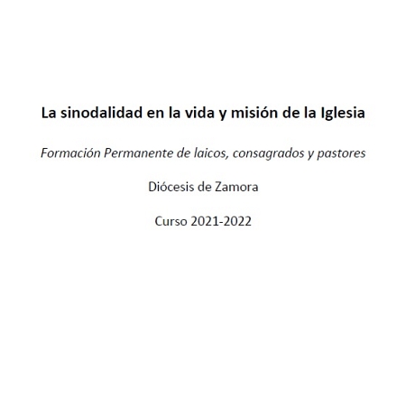 La sinodalidad en la vida y misión de la Iglesia. I tema