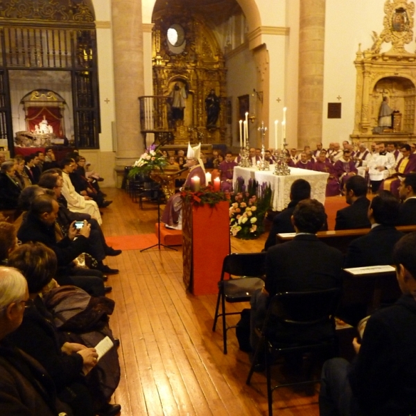 Ordenación de diácono de Agustín Crespo