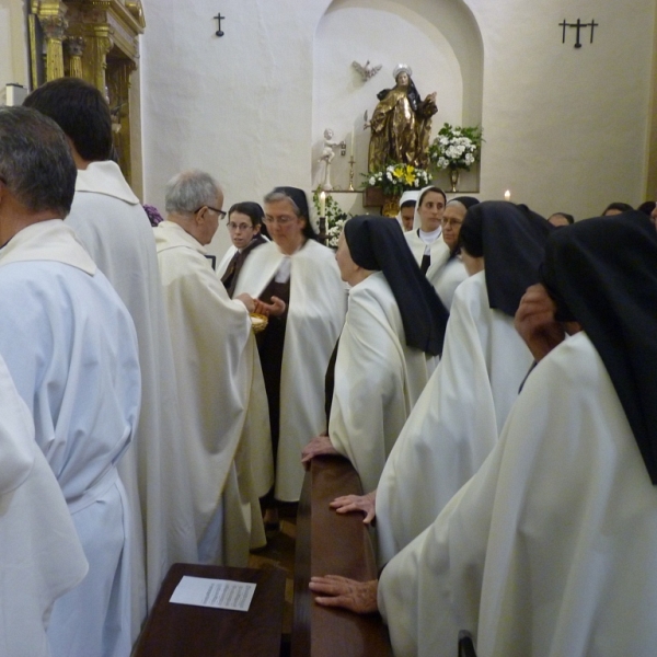 Apertura del Año Teresiano en el Carmelo de Toro