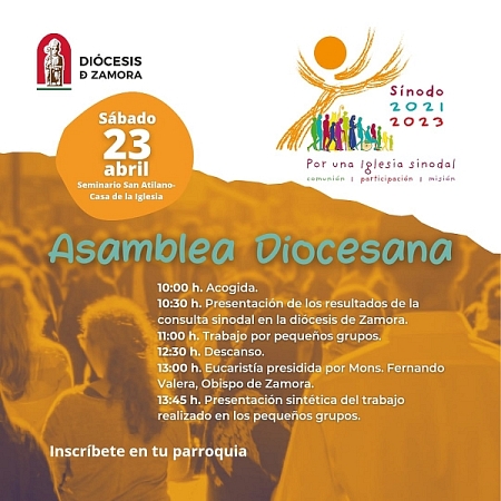 I Asamblea Diocesana - Programa
