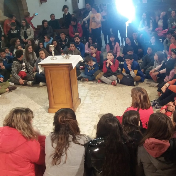 Encuentro diocesano de confirmandos y adolescentes Alcañices marzo 2019