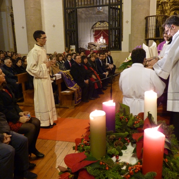 Ordenación de diácono de Agustín Crespo