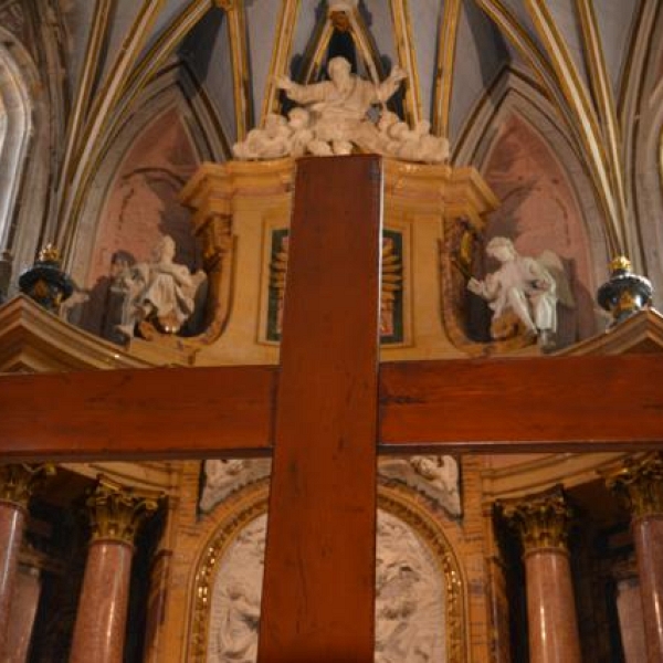 La Cruz de los jóvenes y el icono de María, en Zamora