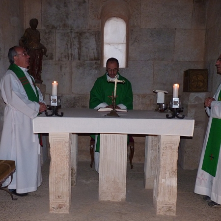 Peregrinación nocturna a San Pedro de la Nave - 2015