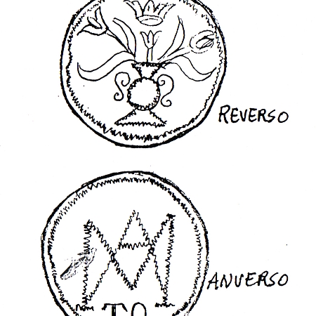 Monedas con las armas del Cabildo de la Colegiata de Toro