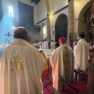 El obispo, Fernando Valera, invita a los jóvenes de Effetá a abrirse al amor de Dios