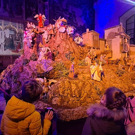 El Belén napolitano ya luce en la catedral