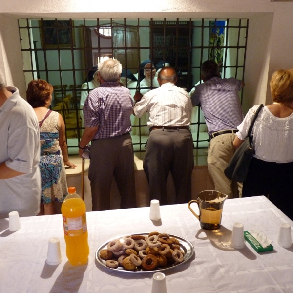 Celebración de Santo Domingo en el convento de las Dominicas Dueñas