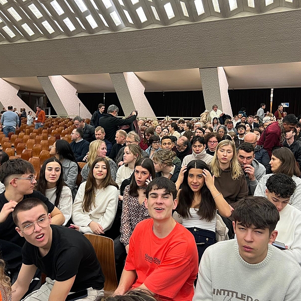 Cerca de cien alumnos de Religión de Zamora participan en un viaje formativo a Roma