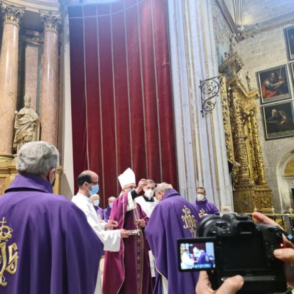 Miércoles de ceniza en la catedral