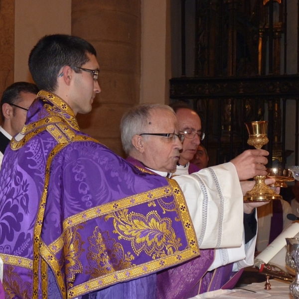 Ordenación de diácono de Agustín Crespo