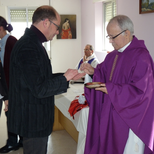 El Obispo preside la eucaristía en Proyecto Hombre