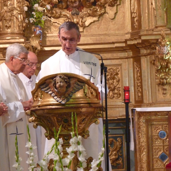 Celebración de Santo Domingo en el convento de las Dominicas Dueñas