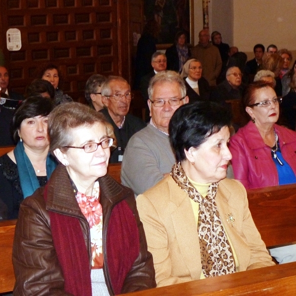 Eucaristía en la iglesia de San Andrés