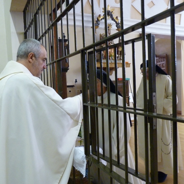 Celebración de Santo Domingo en el convento de las Dominicas Dueñas