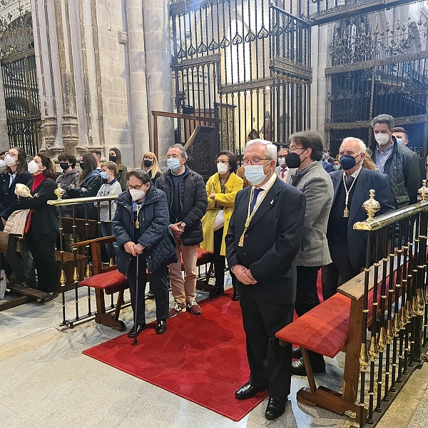 Misa de la cena del Señor en la catedral