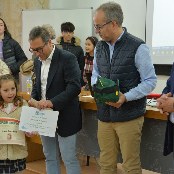 Entrega de premios de la delegación diocesana de enseñanza.