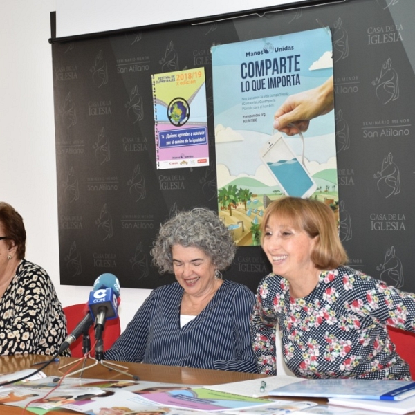 Rueda de Prensa de Presentación de los Materiales Educativos de Manos Unidas