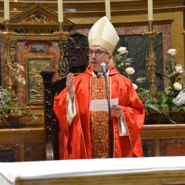 La Cruz de los jóvenes y el icono de María, en Zamora