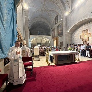 El obispo de Zamora preside la celebración de la Virgen del Tránsito