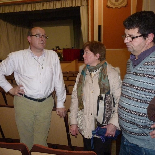 Almudena y Justino en las XIII Jornadas Diocesanas