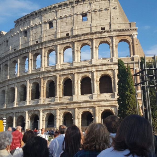 Catequistas de la región en Roma