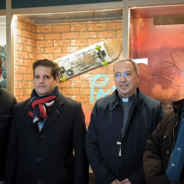 La familia de Ignacio Echeverría acude al Laboratorio EsperanZa en Zamora