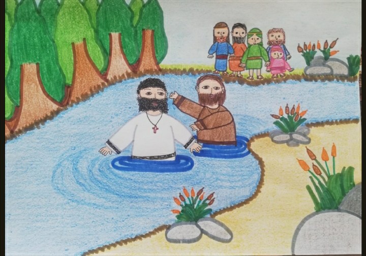 El dibujo de una alumna de Religión, entre los mejores de España en ReliCat  Paint 